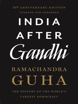 cover image of India After Gandhi